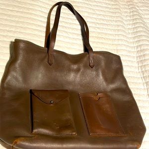 Madewell transport tote